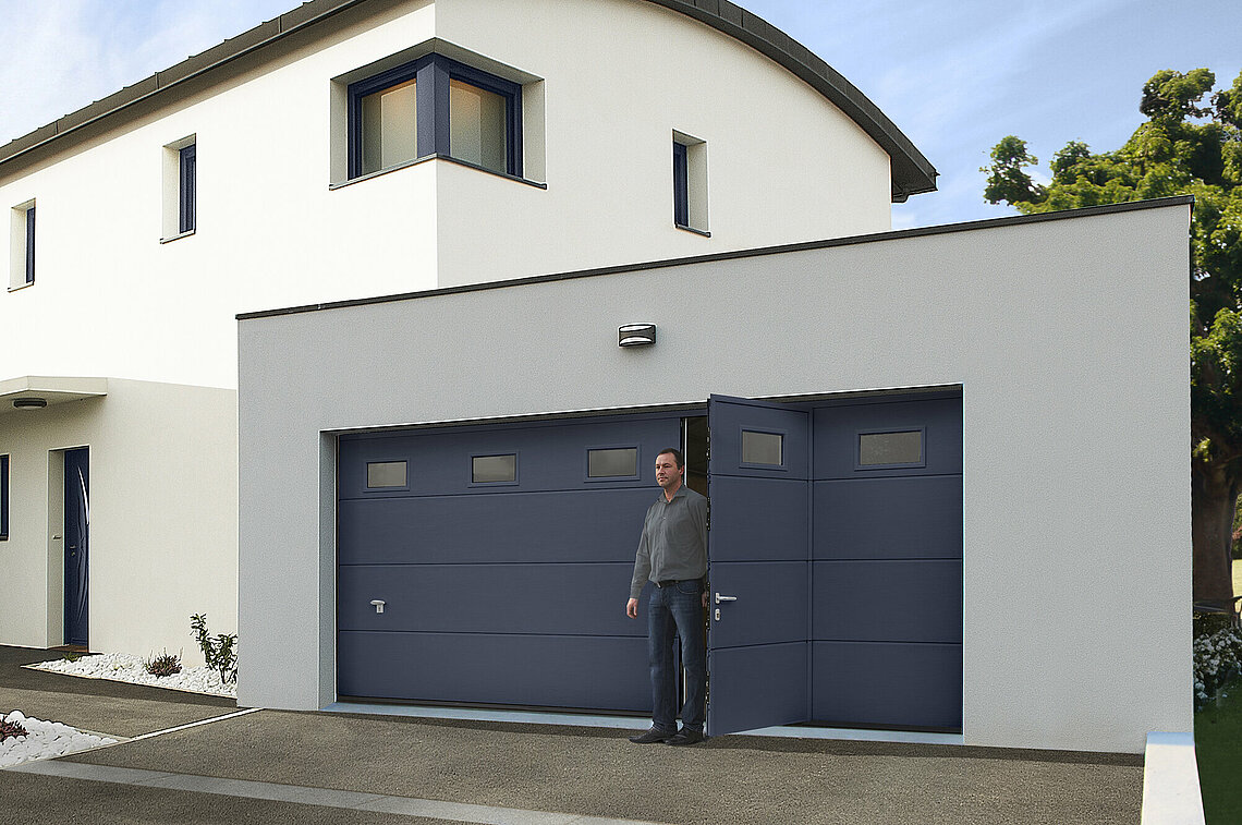 Notice De Montage Porte Sectionnelle Novoferm Iso 45 Porte de garage sectionnelle | Novoferm