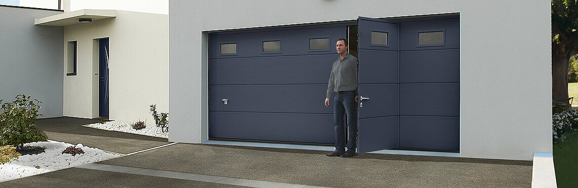 Serrure pour porte de garage Basculante motorisée