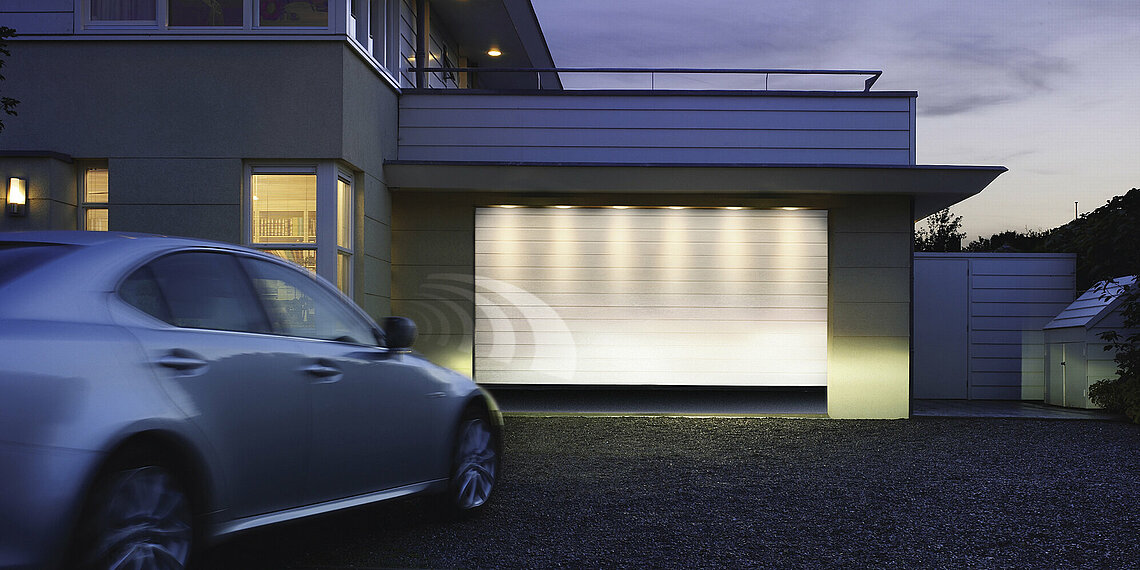 Éclairage LED pour les portes de garage